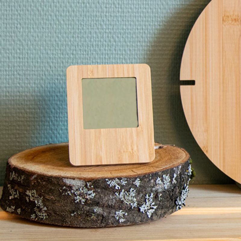 Bamboo Desk Clock
